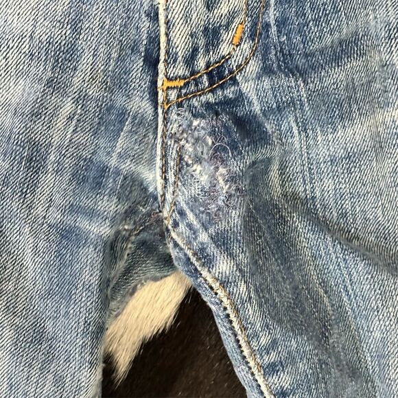 Vintage Big Star Women's Bootcut Flare Distressed Jeans Size 28L - Picture 6 of 16